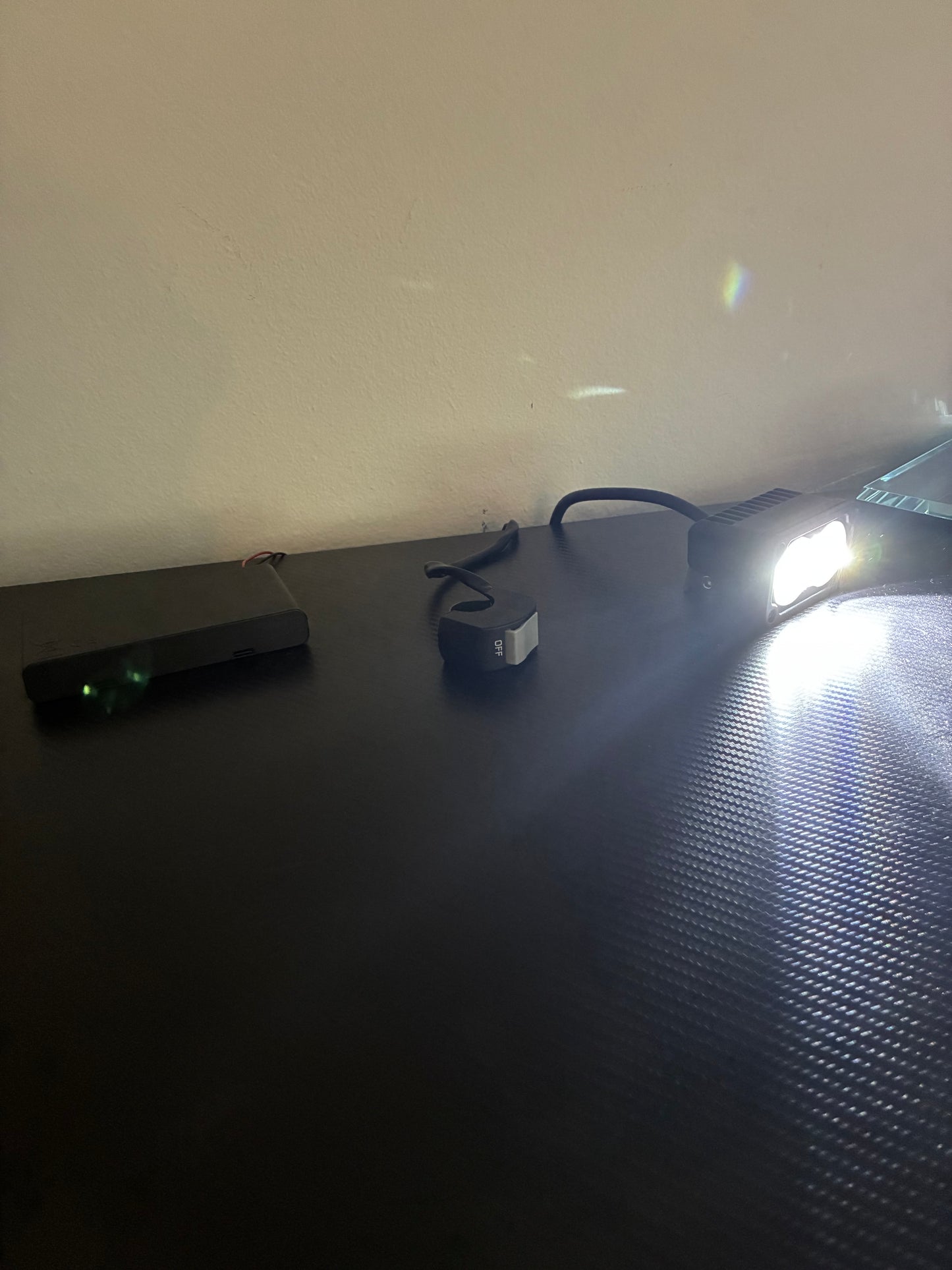 TitaniumMX Baja Light Kit (White or Yellow + Battery Pack)