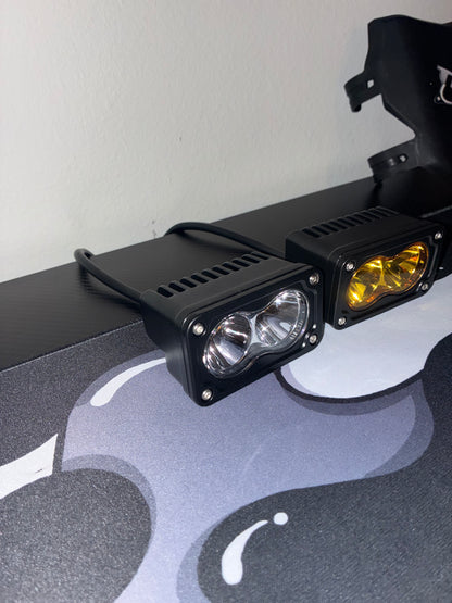 TitaniumMX Baja Light Kit (White or Yellow + Battery Pack)