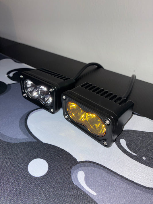 TitaniumMX Baja Light Kit (White or Yellow + Battery Pack)