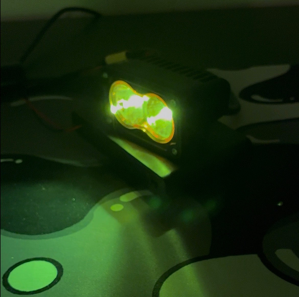 TitaniumMX Baja Light Kit (White or Yellow + Battery Pack)