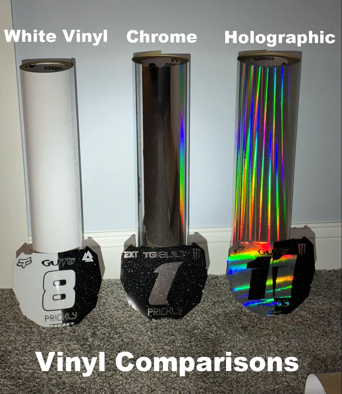 Predesigned Motocuts Plate Decal JBP