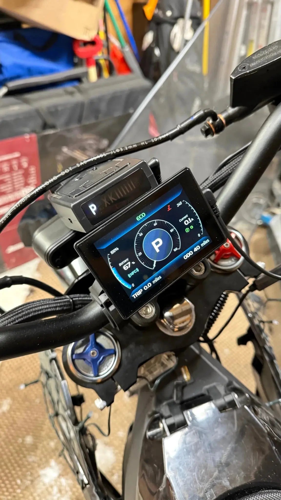 E - Moto Radar Detector - TitaniumMX